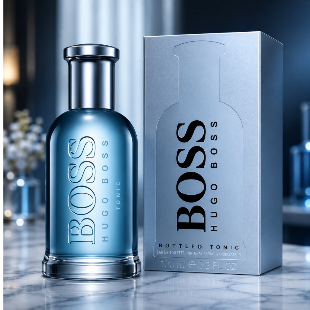 Hugo Boss Boss Bottled Tonic Eau de Toilette Spray 3.4 oz (100ml) for Men – New Sealed